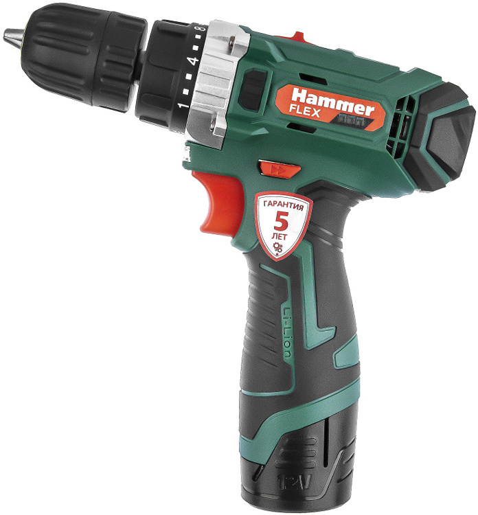 

Дрель-шуруповерт Hammer Flex ACD12/2CS