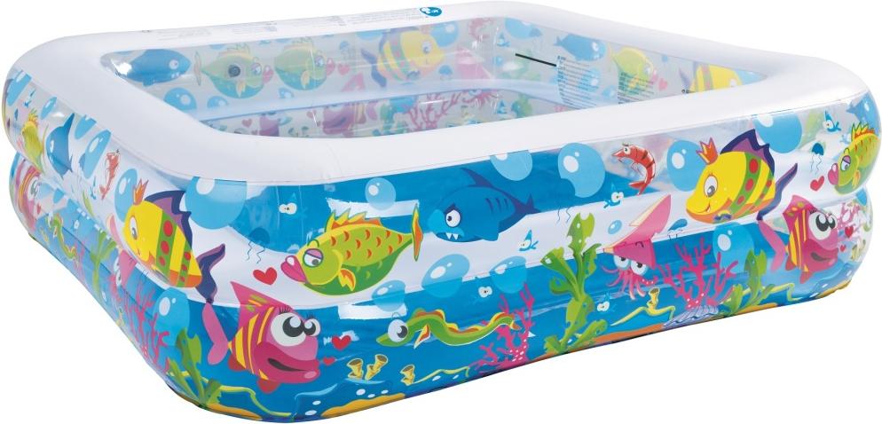 

Надувной бассейн Jilong Sea World Square Pool JL017421NPF, Sea World Square Pool
