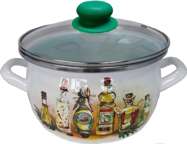 

Кастрюля Сантэкс Специи 1-2425112 белый, Специи 1-2425112