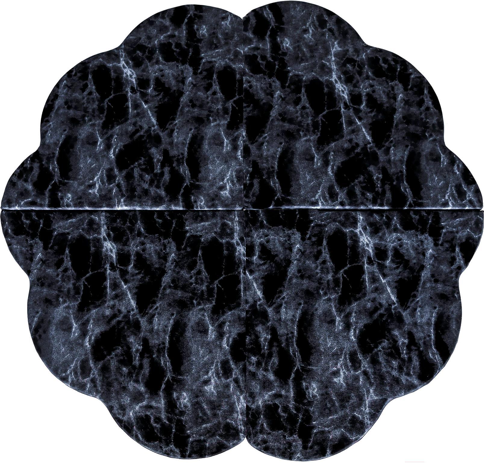 

Развивающий коврик Misioo flower Black Marble [125065], Развивающий коврик Misioo flower 125065 black marble