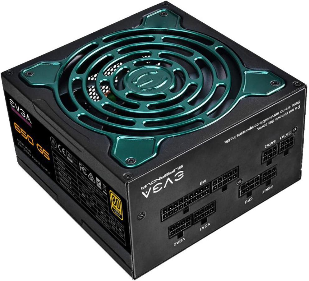 

Блок питания EVGA G5 650W [220-G5-0650-X2], G5 650W
