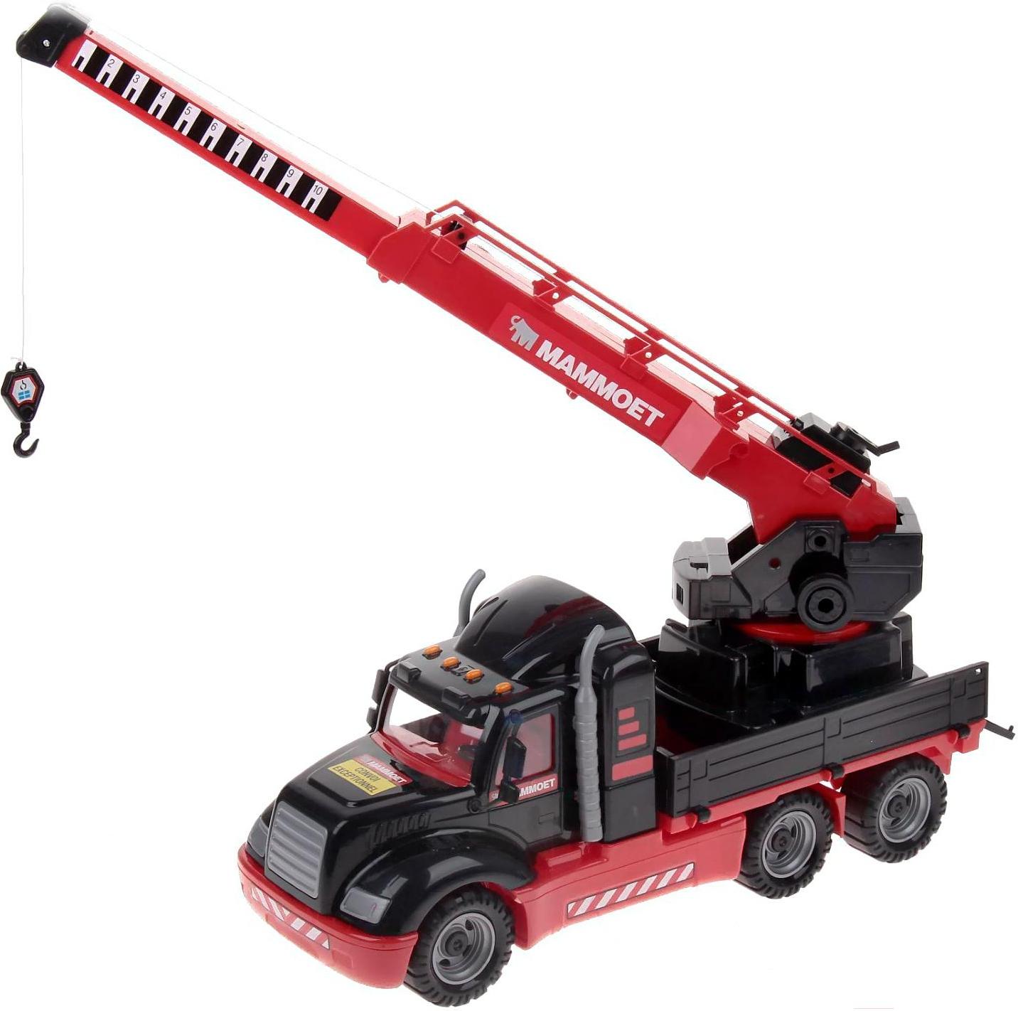 

Кран игрушечный Полесье 205-01 Mammoet [56771], Кран игрушечный Полесье 205-01 Mammoet 56771