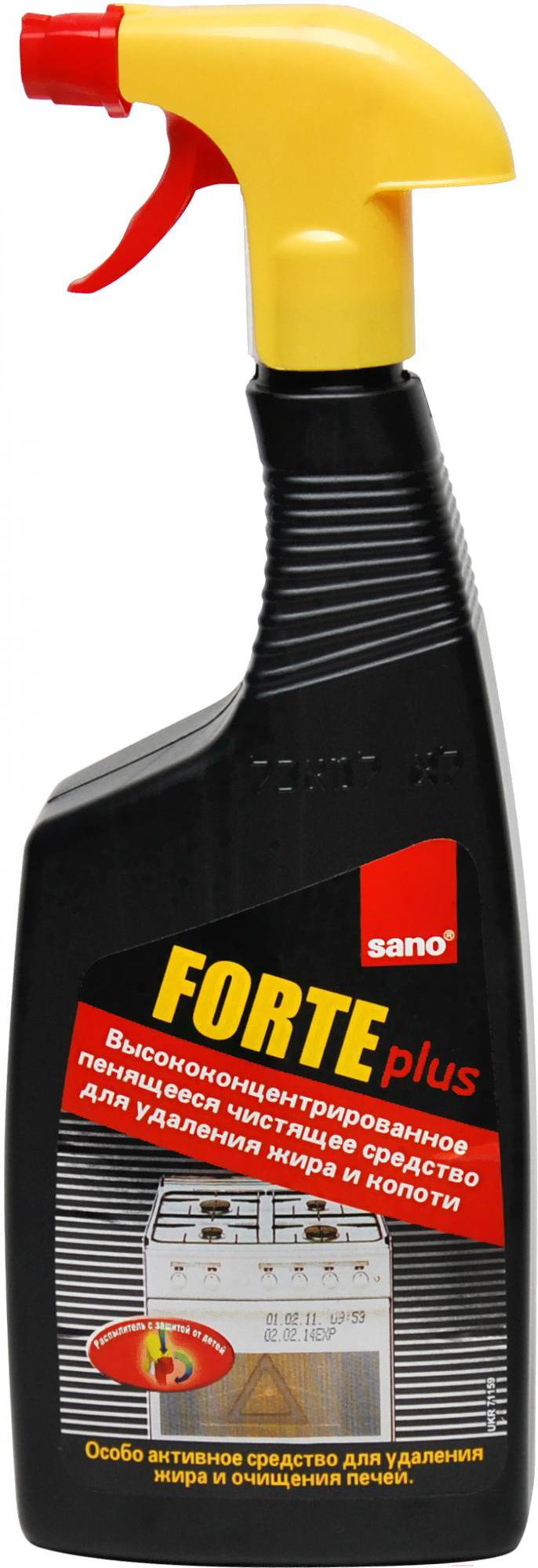 

Средство для чистки плит Sano Forte Plus (750мл), Forte Plus 750мл