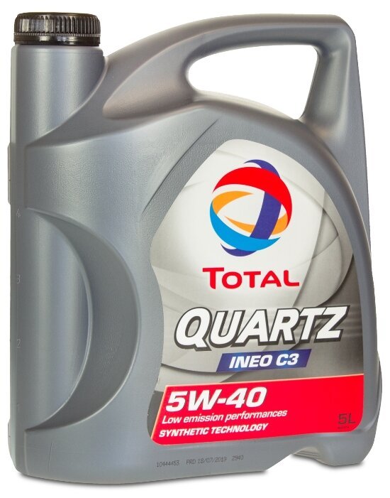 

Моторное масло Total Quartz Ineo C3 5W40 5л [213103], Quartz Ineo C3 5W40 5л