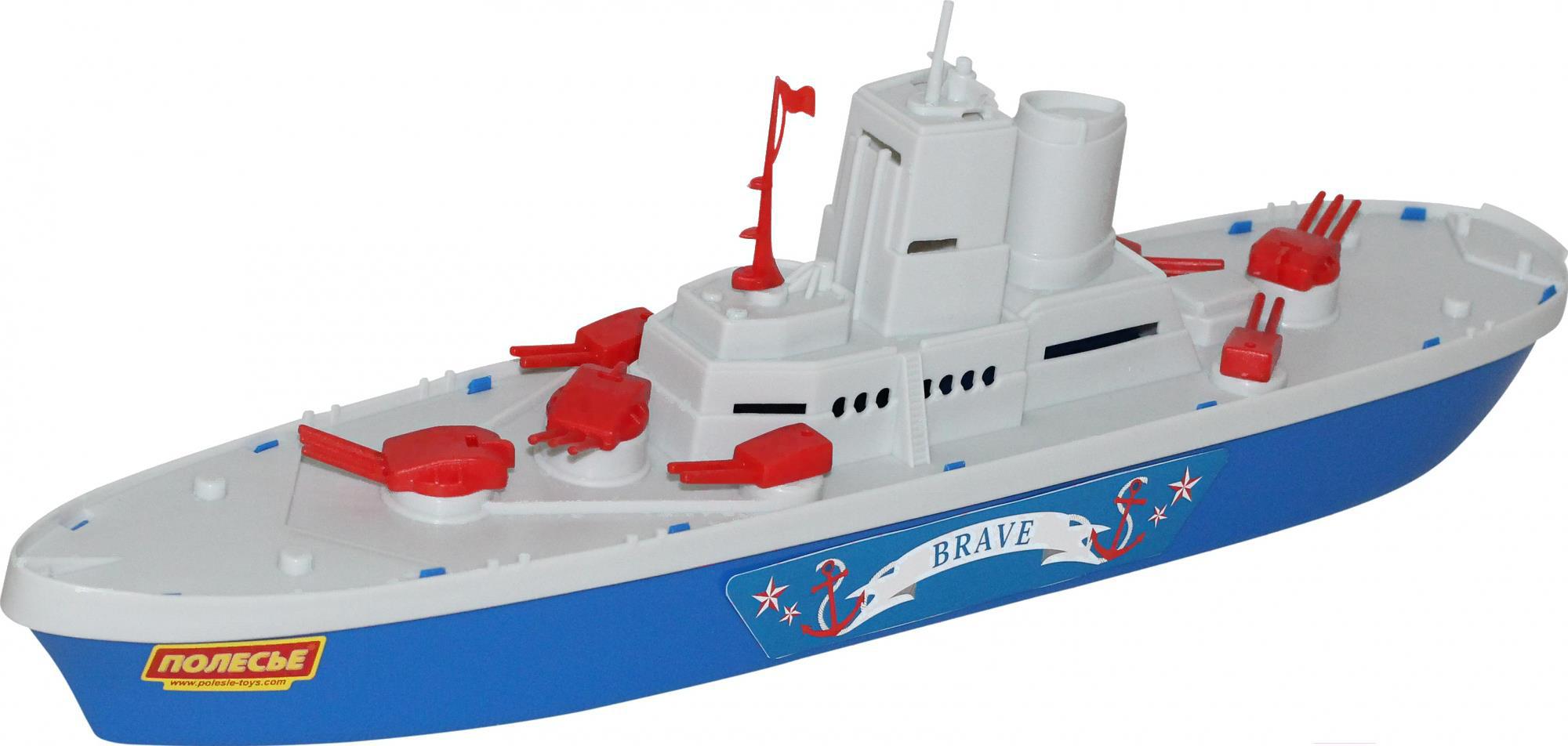 

Корабль игрушечный Полесье Смелый [56405], Корабль игрушечный Полесье Смелый 56405