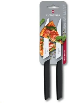 

Кухонный нож Victorinox Swiss Modern 2 шт черный [6.9003.12WB], Набор ножей Victorinox Swiss Modern 6.9003.12WB