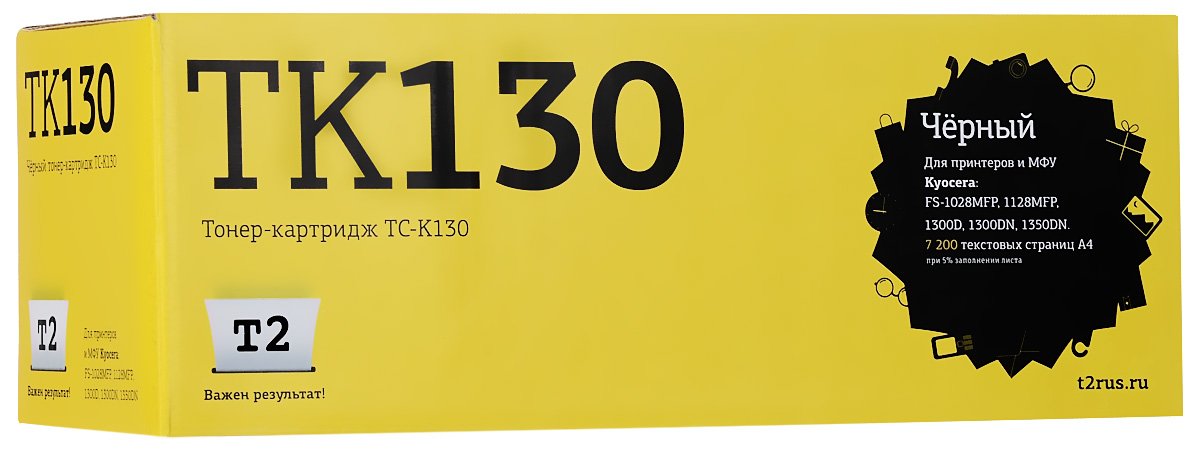 

Картридж T2 TC-K130 Black, TC-K130