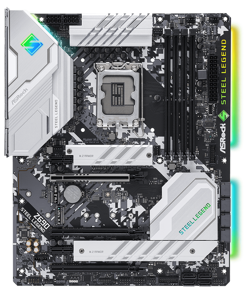 

Материнская плата ASRock Z690 STEEL LEGEND, Материнская плата ASRock Z690 Steel Legend