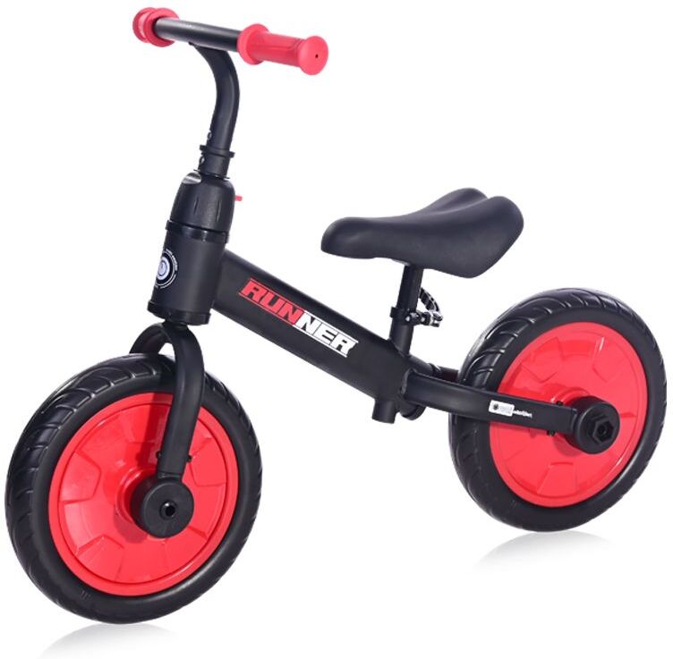 

Беговел Lorelli Runner 2 в1 Black/Red (10410030008)
