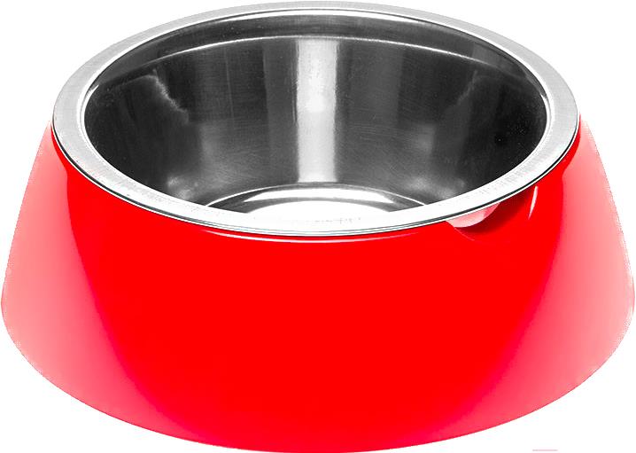 

Миска (кормушка) Ferplast Jolie L 1.2л красный, Jolie L 1.2л