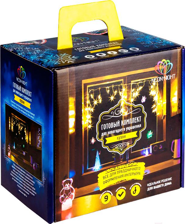 

Новогодняя гирлянда Neon-night Набор Кухня LED Warm White [500-006], Набор Кухня LED