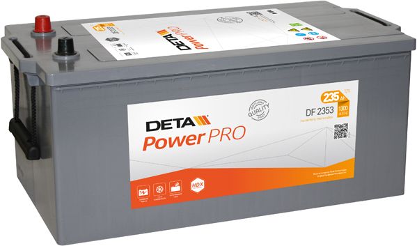 

Аккумулятор DETA Professional Power DF2353 235 А/ч, Professional Power DF2353 235 А/ч