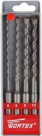 

Набор сверл Wortex SDS-plus 4 шт [WHDS5010C10427], Набор сверл Wortex SDS-plus 4 шт WHDS5010C10427