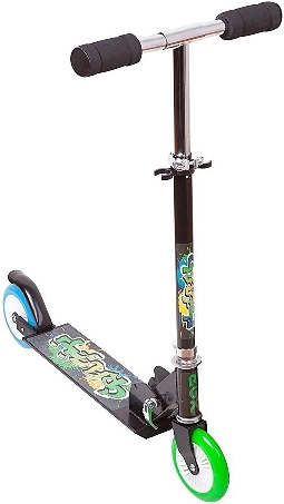 

Самокат RGX Graffiti черный, Самокат детский RGX Graffiti черный
