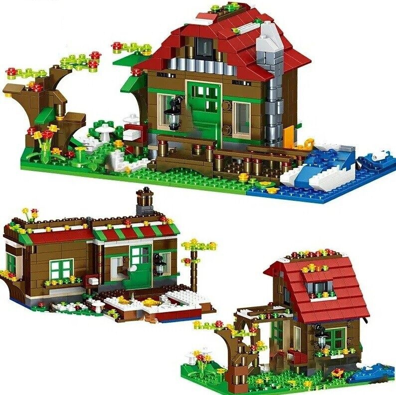 

Конструктор Lepin Майнкрафт Дом на Лесной поляне (QL0561)