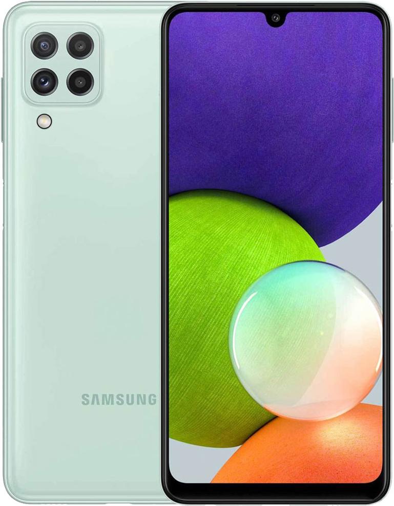 

Мобильный телефон Samsung Galaxy A22 128Gb Mint [SM-A225FLGGSER], Galaxy A22 128Gb Mint