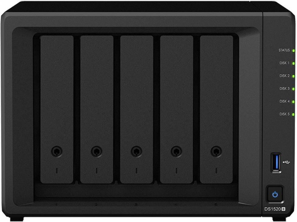 

Сетевой накопитель Synology DS1520+