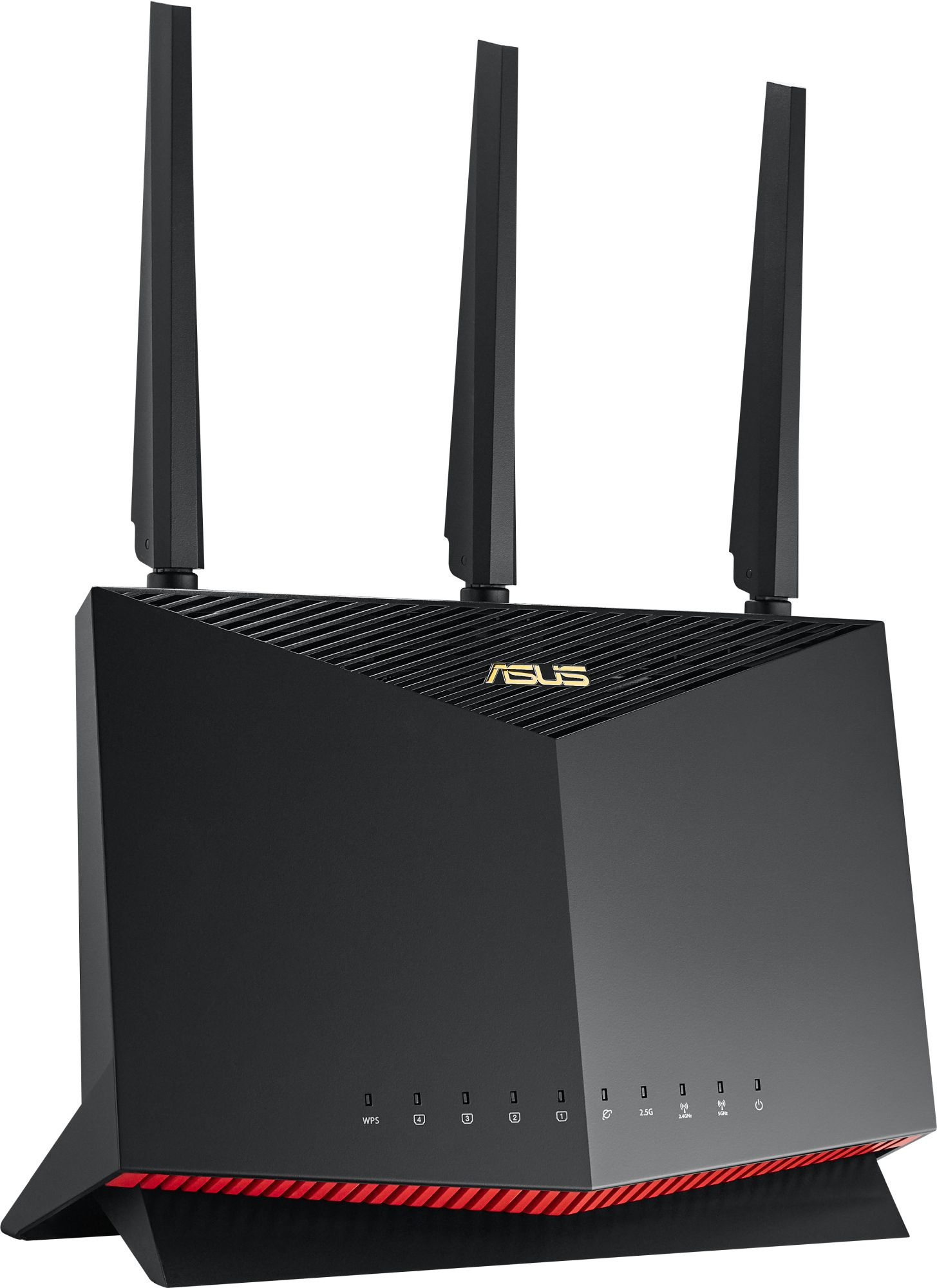 

Беспроводной маршрутизатор ASUS RT-AX86U [90IG05F1-MO3G10], Роутер беспроводной ASUS RT-AX86U (RT-AC85P AC2400) (ASUS RT-AX86U (AX5700, 4xGLAN, USB 3.2 Gen 1 x 2))