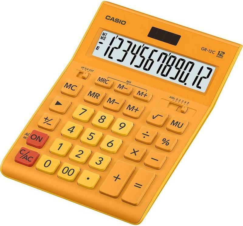 

Калькулятор Casio GR-12C-RG оранжевый [GR-12C-RG-W-EP], Калькулятор Casio GR-12C-RG GR-12C-RG-W-EP оранжевый