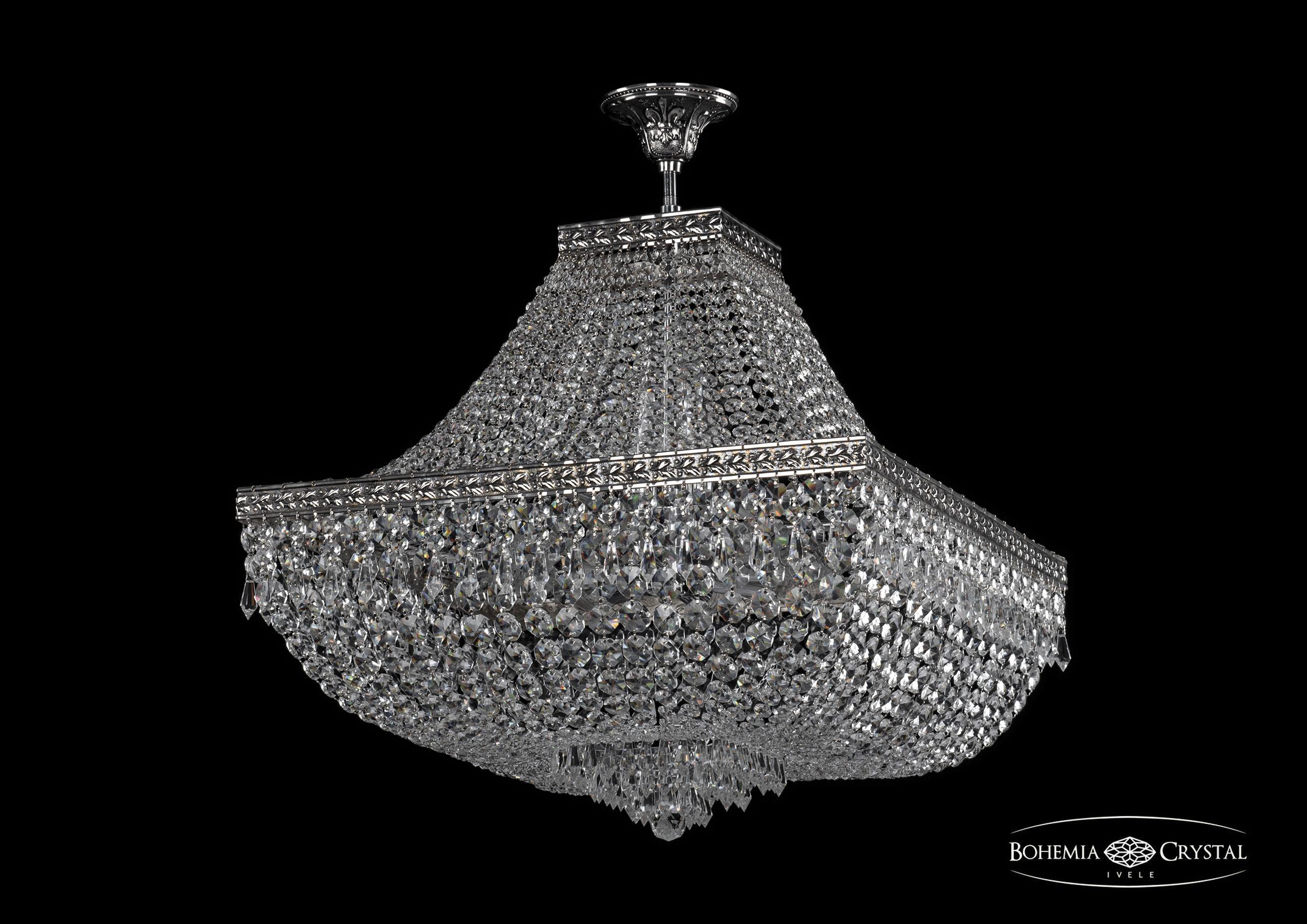 

Люстра на штанге Bohemia Ivele Crystal 19272/H1/55IV NB