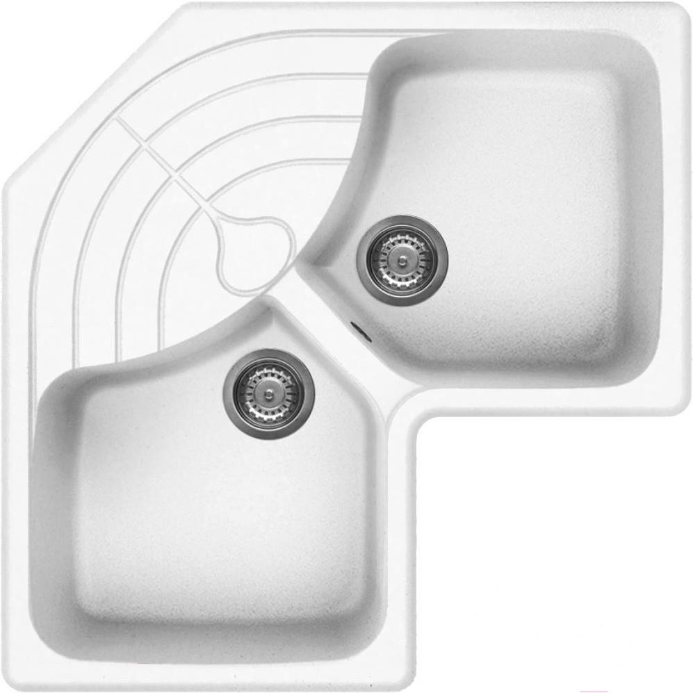 

Кухонная мойка Elleci Master Corner G68 Bianco Titano [LGMCOR68], Master Corner