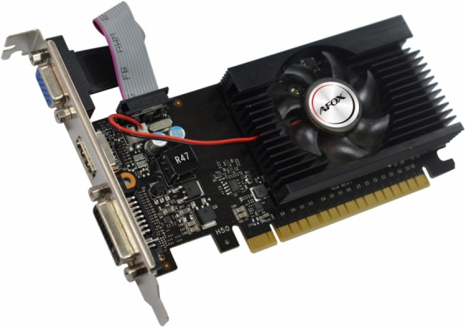 

Видеокарта AFox GeForce GT 710 1GB (AF710-1024D3L5-V3)