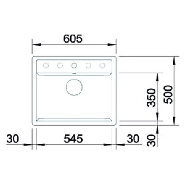 

Кухонная мойка Blanco Dalago 6-F темная скала [518851], Dalago 6-F