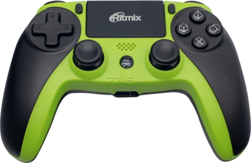 

Геймпад Ritmix GP-062BTH Black/Green, Игровой манипулятор Ritmix GP-062BTH Black-Green