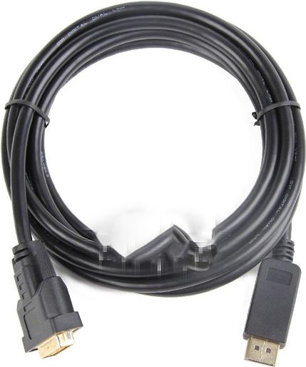 

Кабель для компьютера Gembird Cablexpert DisplayPort to DVI 20M/25M 3m Black, Cablexpert DisplayPort to DVI 20M/25M 3m
