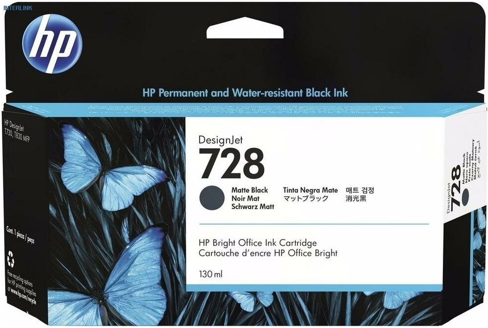 

Картридж HP 728 [3WX25A], Картридж HP 728 3WX25A