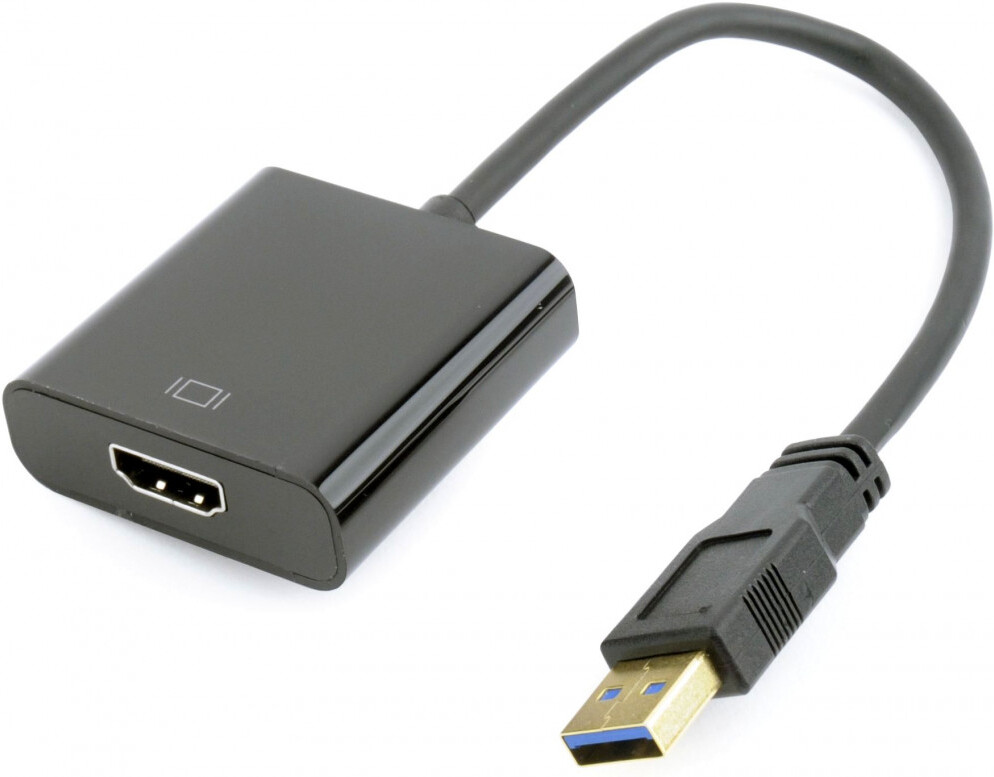 

Кабель, адаптер, разветвитель Gembird A-USB3-HDMI-02, Gembird A-USB3-HDMI-02