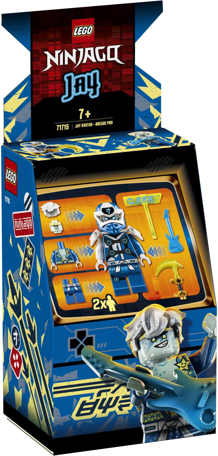 

Конструктор LEGO NINJAGO Игровой автомат Джея [71715], NINJAGO Игровой автомат Джея