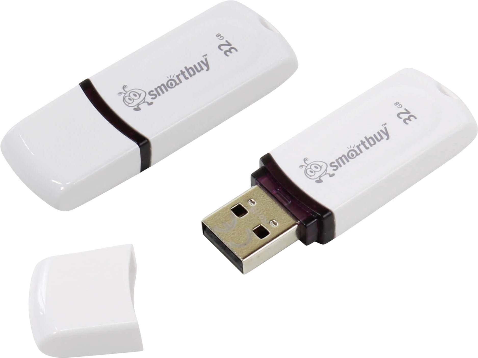 

USB Flash Smart Buy 32GB Paean White (SB32GBPN-W), 32GB Paean