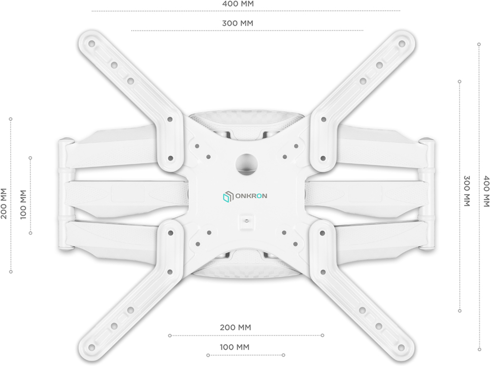 

Кронштейн Onkron M5 белый