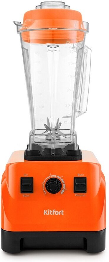 

Блендер Kitfort KT-3022-4 оранжевый, Стационарный блендер Kitfort KT-3022-4