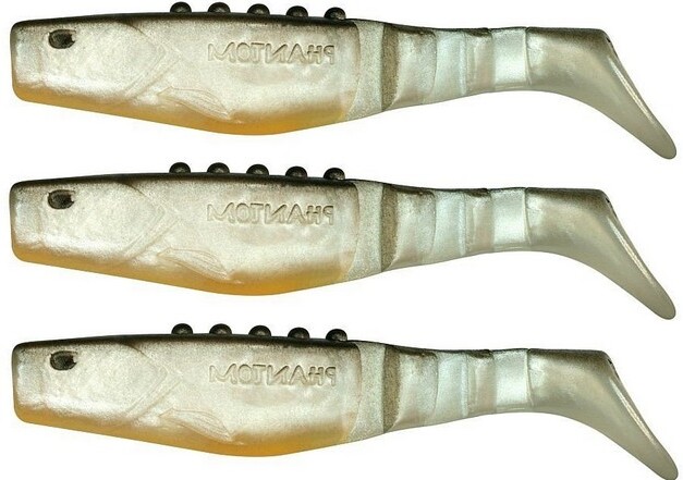 

Приманка силиконовая Dragon Phantail 3.5/8,5 см 3шт (PT35S-01-121)
