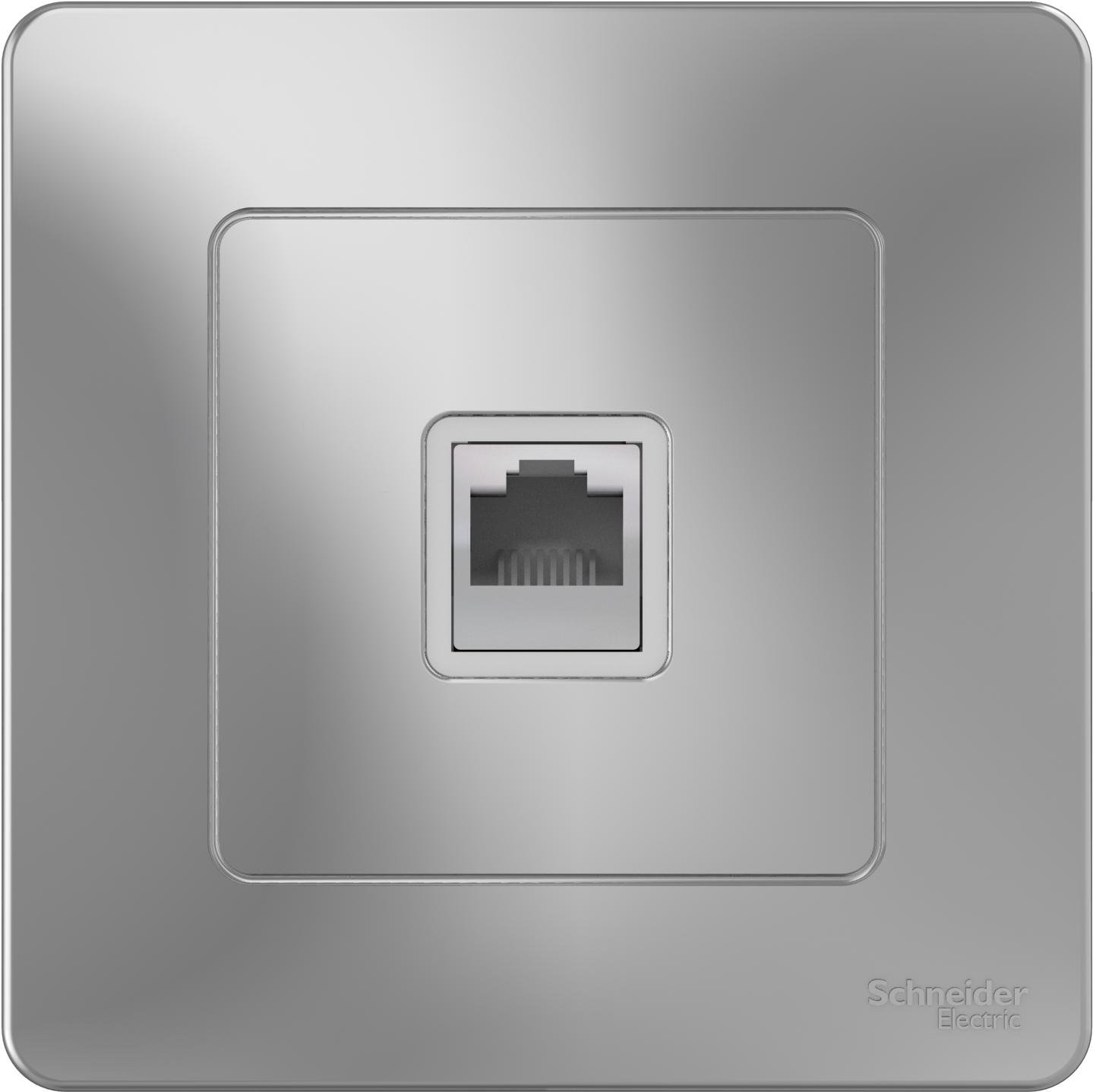 

Розетка Schneider Electric Blanca алюминий [BLNIS011003], Blanca