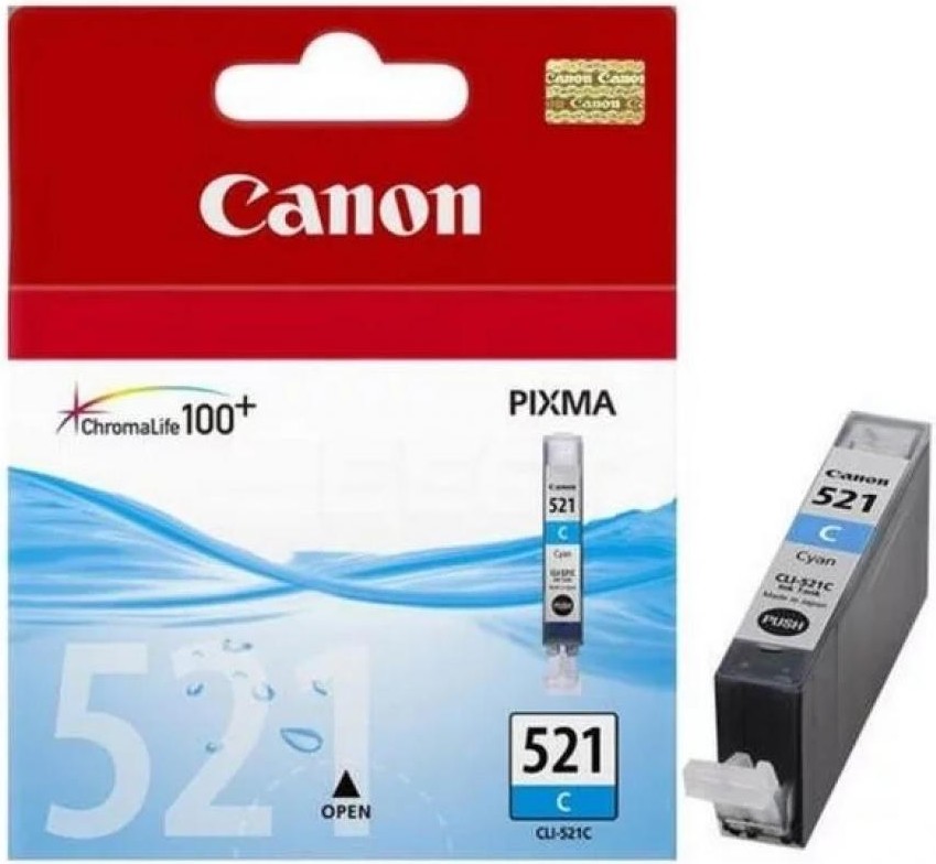 

Картридж для принтера Canon CLI-521 Cyan, Картридж Canon CLI-521 голубой (2934B004)