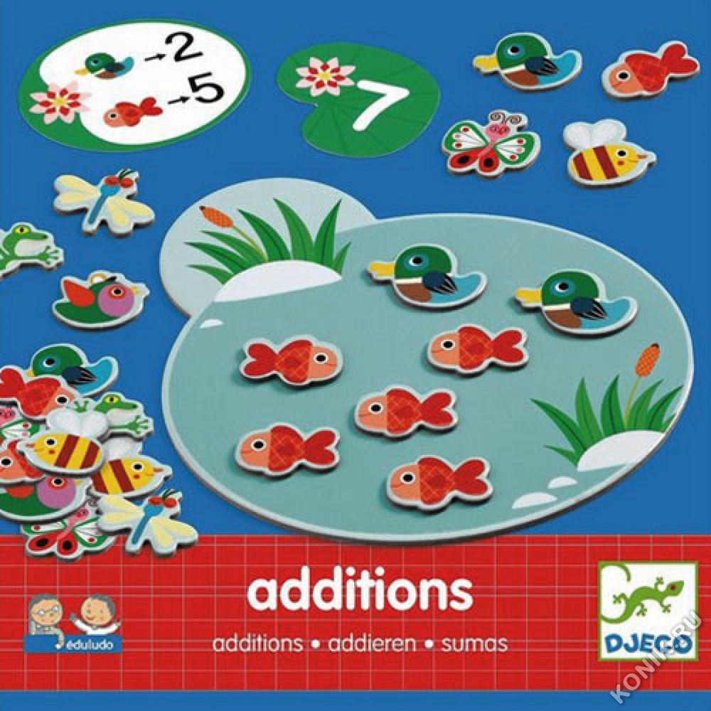

Настольная игра Djeco Сложение [08312], Сложение