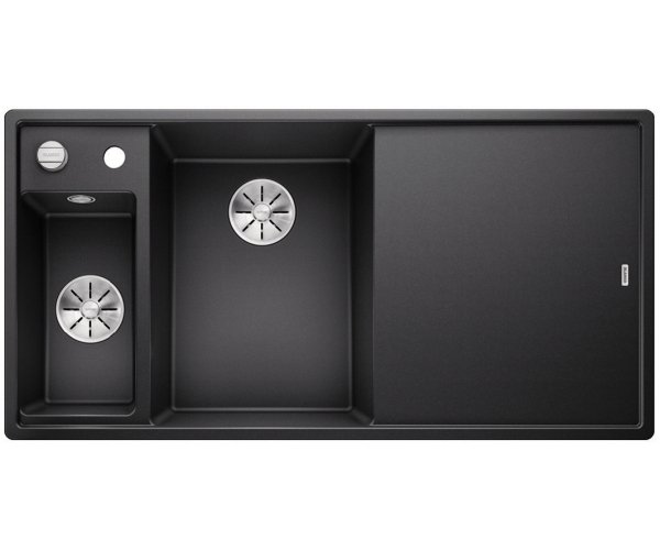 

Кухонная мойка Blanco из силгр. AXIA III 6 S чаша слева, доска стекло антрацит [524653], из силгр. AXIA III 6 S чаша слева, доска стекло