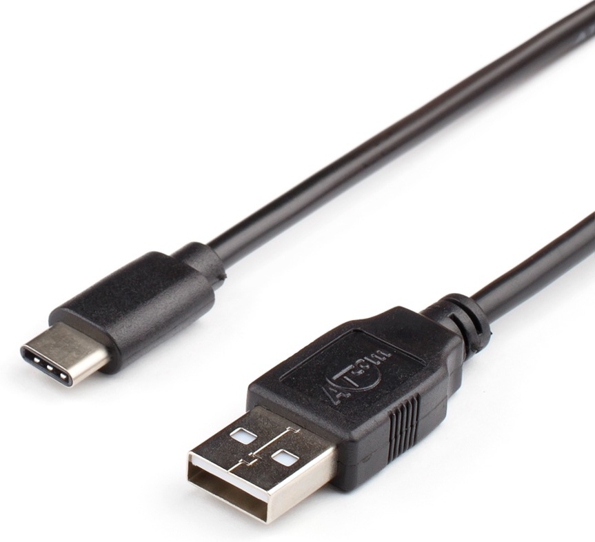 Шнур usb c купить. Кабель ATCOM at6255. Кабель ATCOM USB-A - USB-B 1.8 М. USB 2.0 A Type-c кабель. ATCOM USB - Type-c 1.8m ат6255.