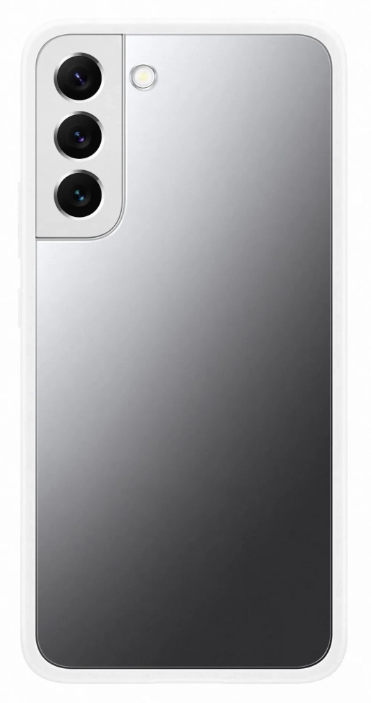

Чехол для телефона Samsung Galaxy S22+ Frame Cover белый/прозрачный [EF-MS906CWEGRU], Чехол для телефона Samsung Frame Cover для S22+ (прозрачный с белой рамкой)