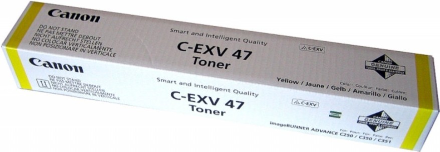 

Тонер Canon C-EXV 47 Y [8519B002], Картридж Canon C-EXV 47 Y 8519B002
