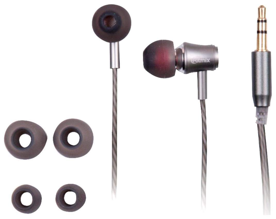 

Наушники Ritmix RH-130 (космический серый), RH-130