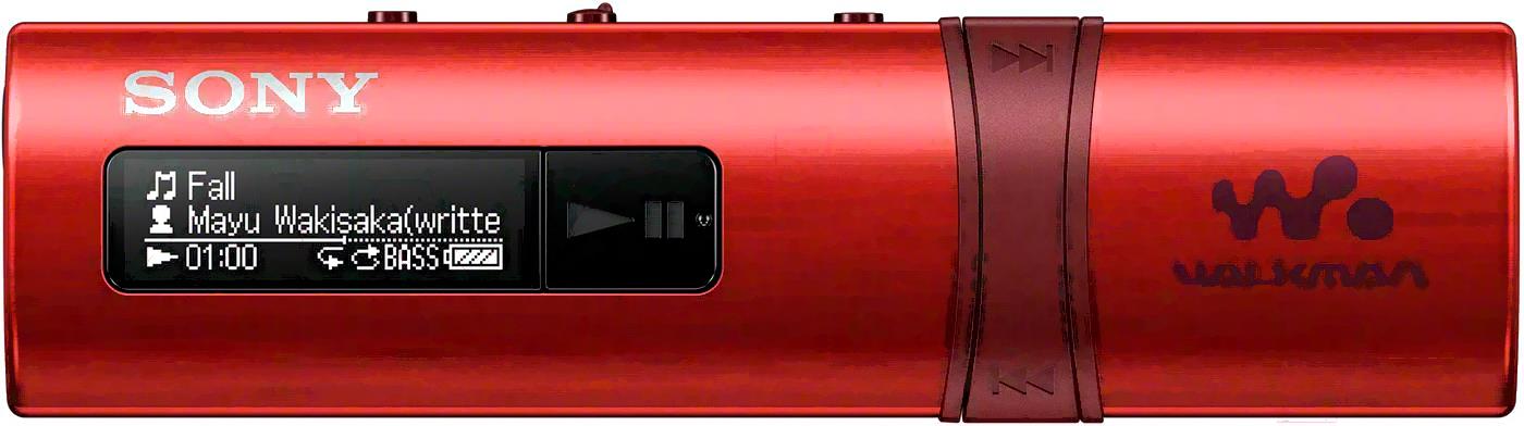 

USB-плеер Sony NWZ-B183FR (4Gb, красный), NWZ-B183FR