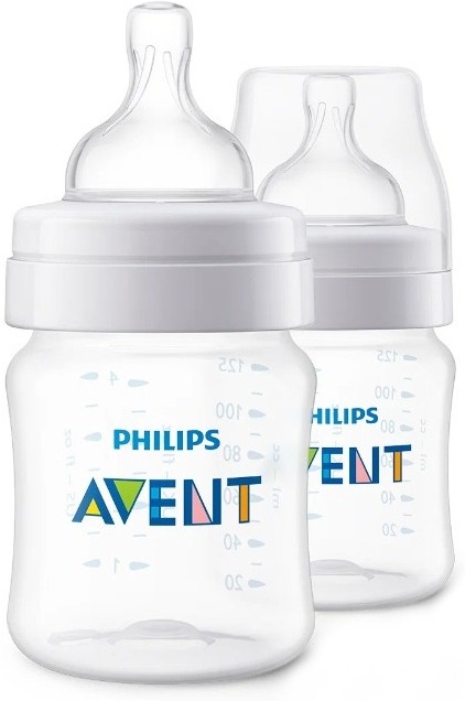 

Бутылочка для кормления Philips AVENT 125мл Anti-Colic 2 шт [SCF810/27], Бутылочка для кормления Philips AVENT 125мл Anti-Colic 2 шт SCF810/27