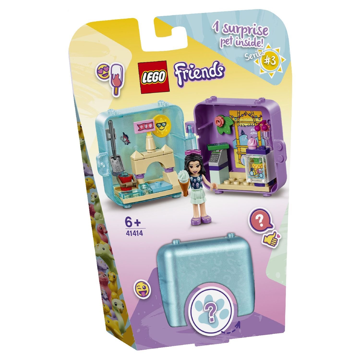 

Конструктор LEGO FRIENDS Летняя игровая шкатулка Эммы [41414], FRIENDS Летняя игровая шкатулка Эммы