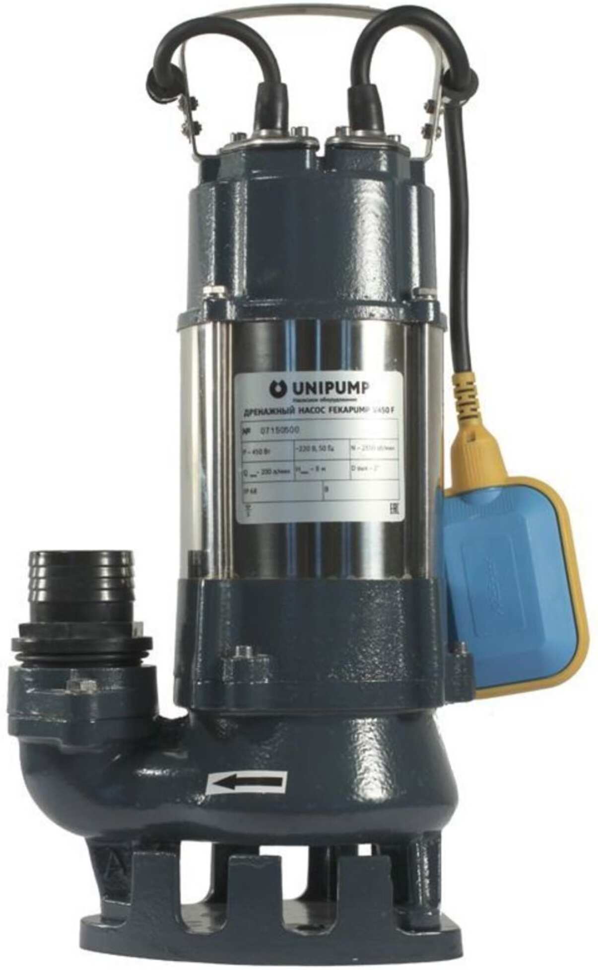 

Насос Unipump Fekapump V450 F, Дренажный насос Unipump Fekapump V450 F