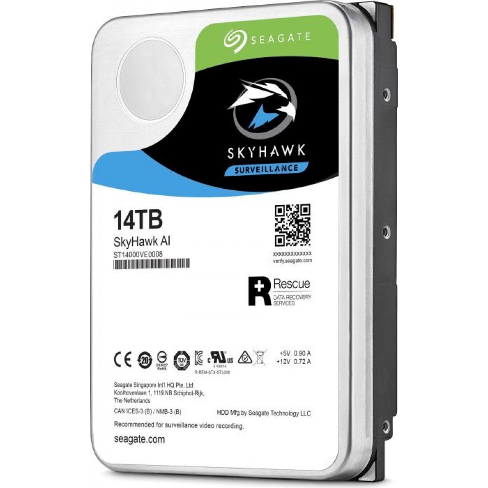 

Жесткий диск Seagate SkyHawk Al HDD 14TB [ST14000VE0008], SkyHawk Al HDD 14TB