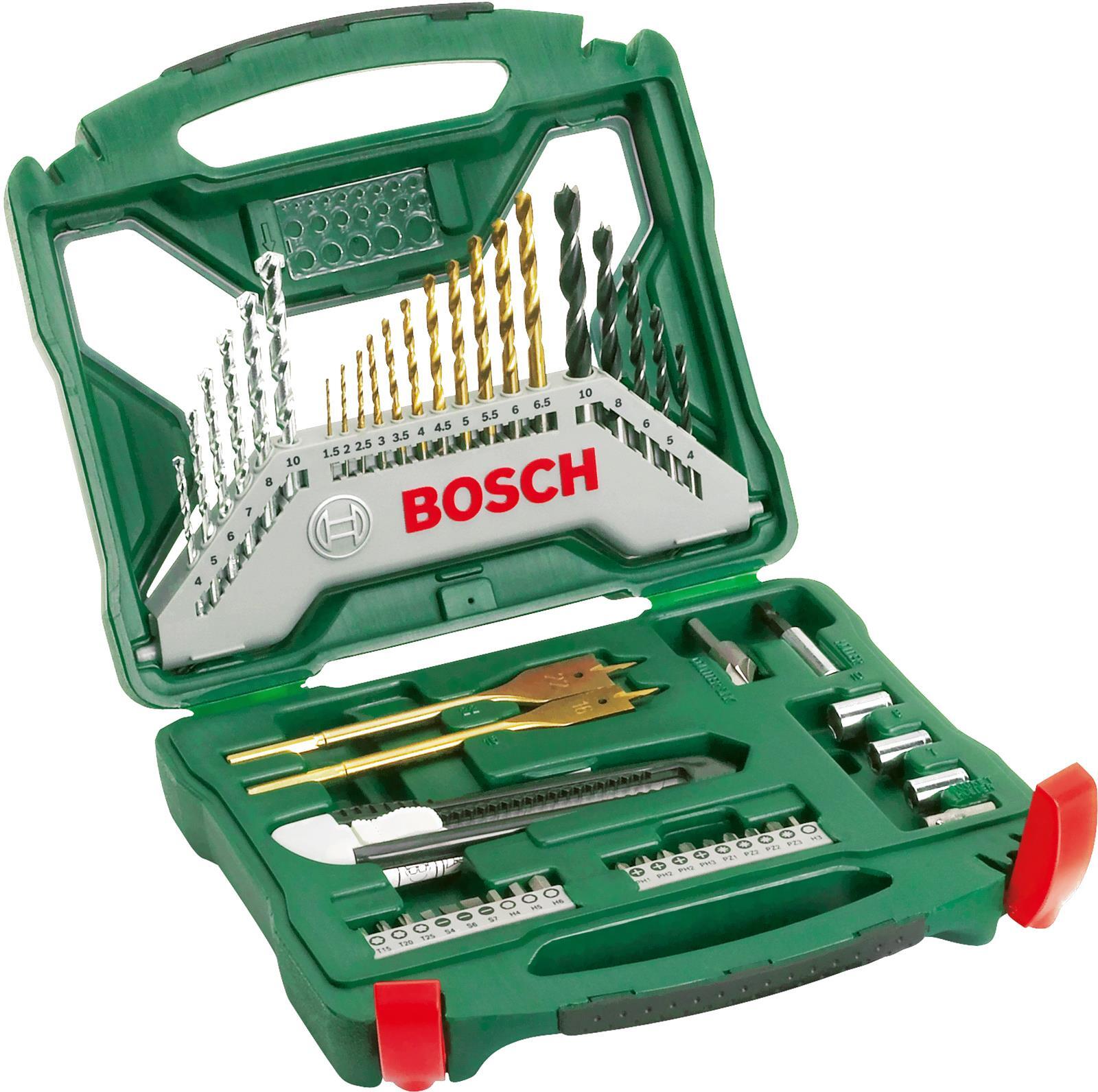 

Набор оснастки Bosch Titanium X-Line 2.607.019.327, Набор инструментов Bosch Titanium X-Line 2607019327 50 предметов